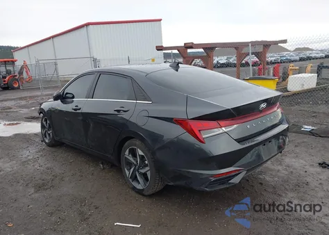 2022 Hyundai Elantra Sel z USA, uszkodzony, nr VIN 5NPLN4AG4NH075845